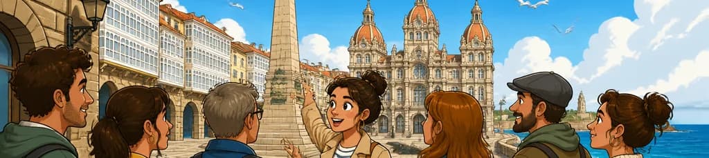 Descubre A Coruña en un cautivador tour histórico a pie con grupo reducido