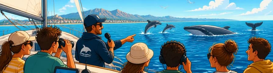 Avistamiento de Cetáceos en Denia a Bordo de un Velero Eléctrico