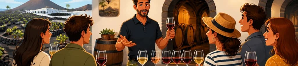 Recorridos para amantes del vino en Bodegas El Grifo, Lanzarote