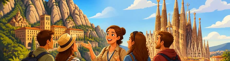 Recorrido guiado por Montserrat y la Sagrada Familia desde Barcelona