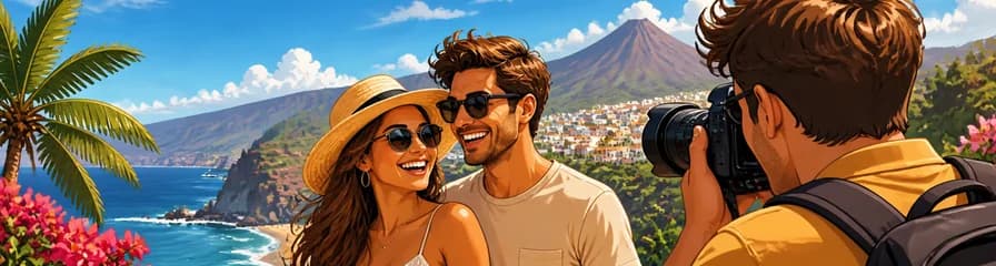 Sesión fotográfica profesional para tus vacaciones en Tenerife
