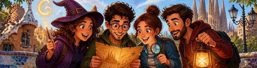 Vive una aventura mágica en equipo con este Escape Game Exterior en el corazón de Barcelona