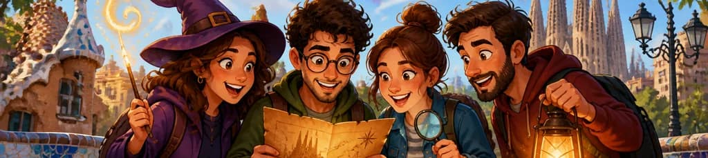 Vive una aventura mágica en equipo con este Escape Game Exterior en el corazón de Barcelona