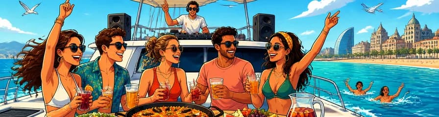 Travesía marítima diurna con almuerzo y bebida en la costa de Valencia