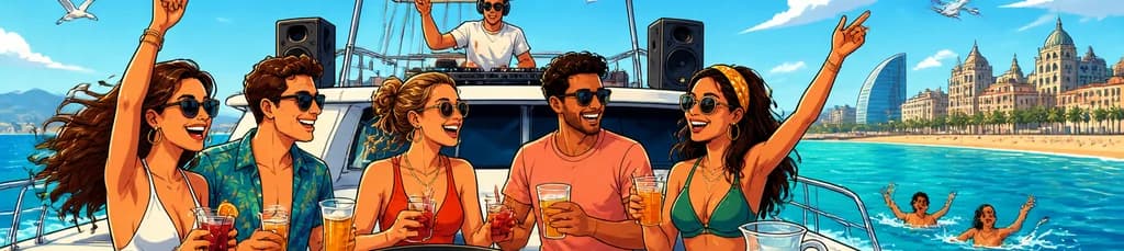 Travesía marítima diurna con almuerzo y bebida en la costa de Valencia