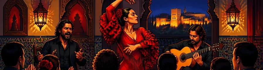 Experimenta la Pasión del Flamenco en Vivo en Tablao Flamenco Zawi Granada