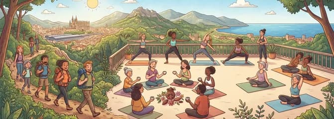 Senderismo, yoga yin/yang (niveles 1 y 2) y ritual de cacao