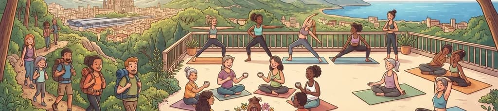 Senderismo, yoga yin/yang (niveles 1 y 2) y ritual de cacao