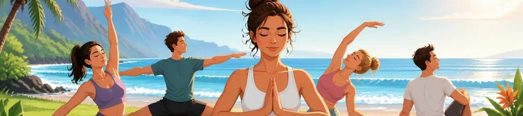 Sesiones matinales de yoga y pilates