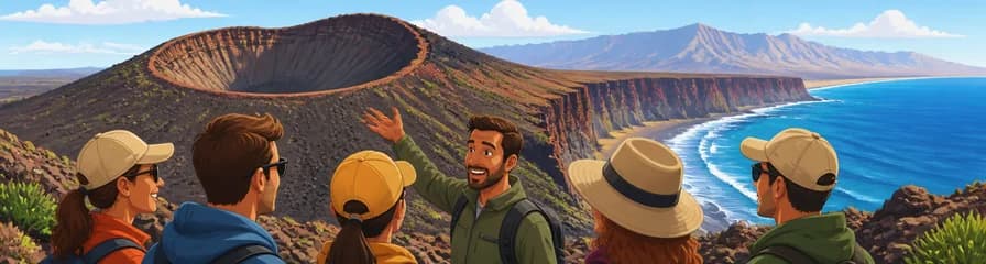 Excursión de pequeño grupo desde Arrecife: Explorando La Corona y los célebres acantilados de Famara