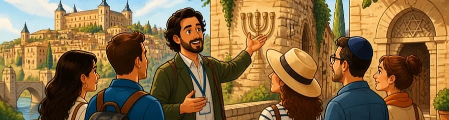 Recorrido privado por la Judería de Toledo con Shalom, con posibilidad de recogida en Madrid