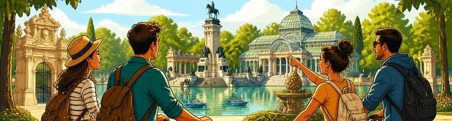 Recorrido en bicicleta por el Parque del Retiro: Un viaje al siglo XVII