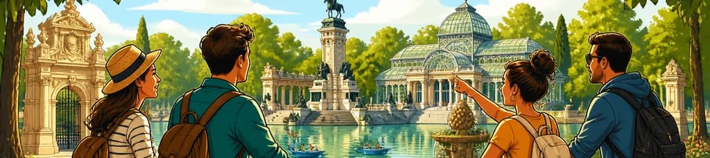 Recorrido en bicicleta por el Parque del Retiro: Un viaje al siglo XVII