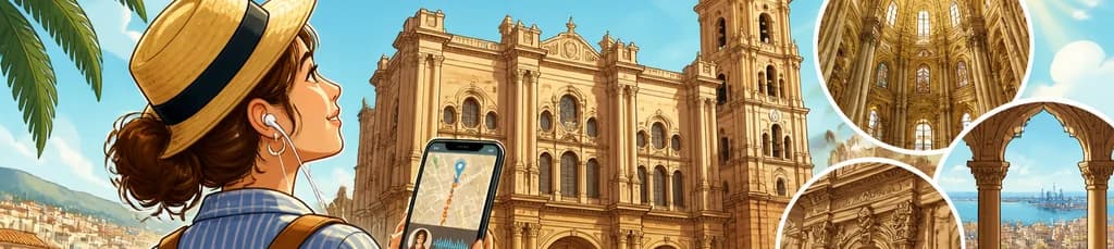 Entrada y recorrido autoguiado por la Catedral de Málaga, diseñado por una guía oficial