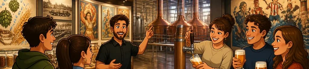Recorrido Guiado por el Museo Estrella Galicia, Culminando con una Degustación de Cervezas