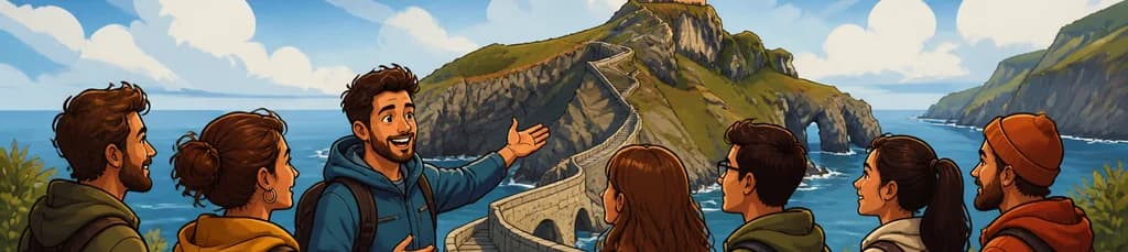 Experiencia guiada de medio día en grupo reducido para visitar San Juan de Gaztelugatxe