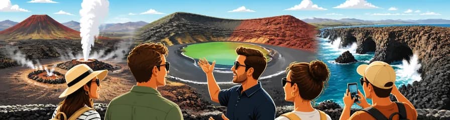 Expedición privada por Lanzarote: Timanfaya, El Golfo y Los Hervideros