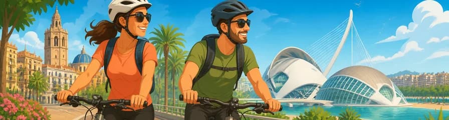 Servicio de alquiler de bicicletas de trekking en Valencia