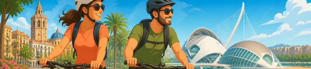 Servicio de alquiler de bicicletas de trekking en Valencia