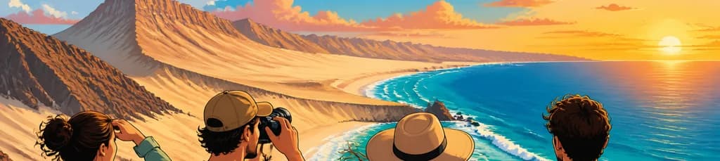 Recorre la salvaje costa oeste de Fuerteventura