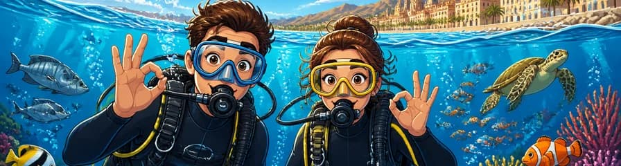 Experimenta tu primera inmersión submarina en Málaga