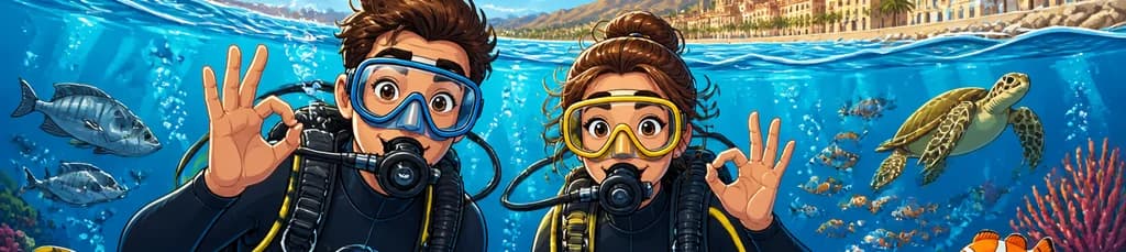 Experimenta tu primera inmersión submarina en Málaga