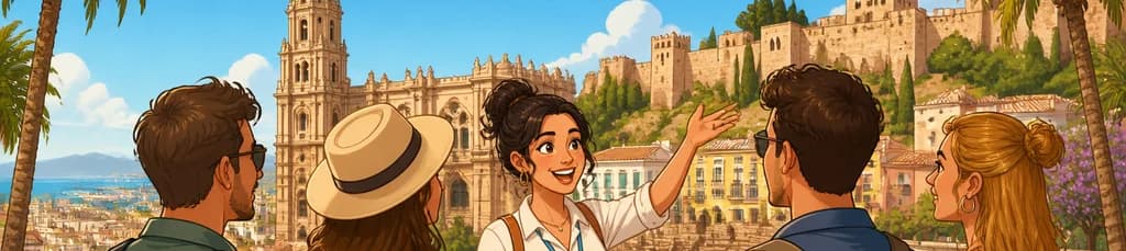 Paseo privado de introducción a Málaga con guía local: 2 horas de inmersión en la ciudad