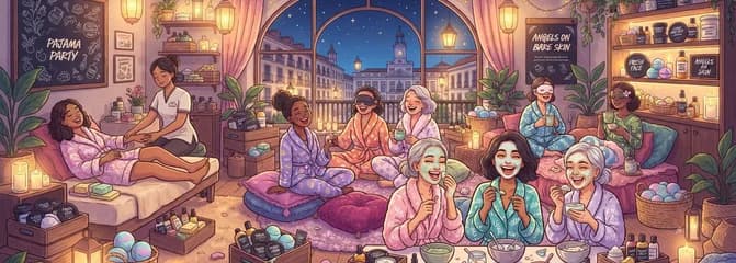 Fiesta de Pijamas Exclusiva en Lush Spa Madrid