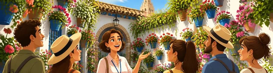 Recorrido guiado para explorar los Patios de Córdoba