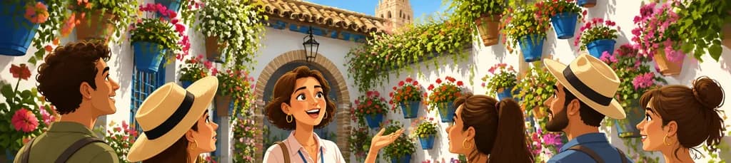 Recorrido guiado para explorar los Patios de Córdoba