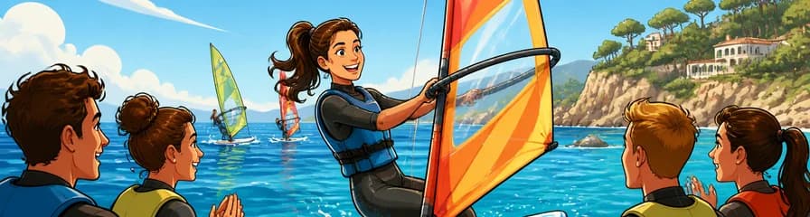 Experimenta el windsurf en la Costa Brava: una sesión de dos horas