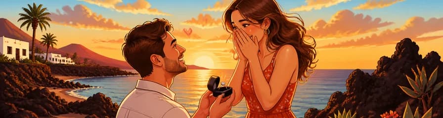 Captura tu Propuesta de Matrimonio en Lanzarote con una Sesión Fotográfica Romántica