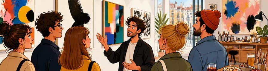 Recorrido por las galerías de arte contemporáneo y estudios de artistas en Madrid
