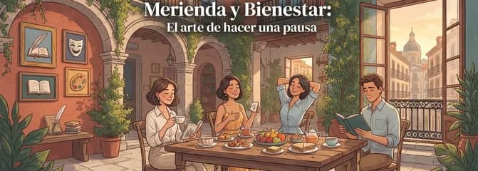 Merienda y bienestar: una tarde dedicada al arte de hacer una pausa