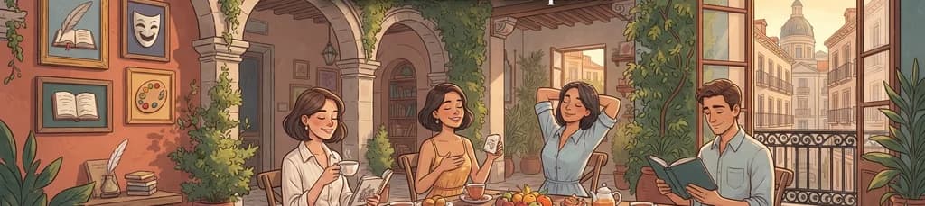Merienda y bienestar: una tarde dedicada al arte de hacer una pausa