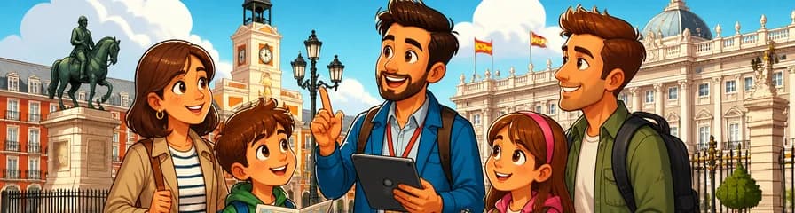 Descubre lo más emblemático de Madrid: un tour privado para disfrutar en familia