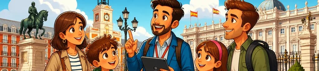 Descubre lo más emblemático de Madrid: un tour privado para disfrutar en familia
