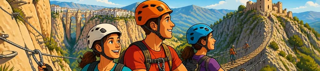 Aventura en Vías Ferratas por la Serranía de Ronda