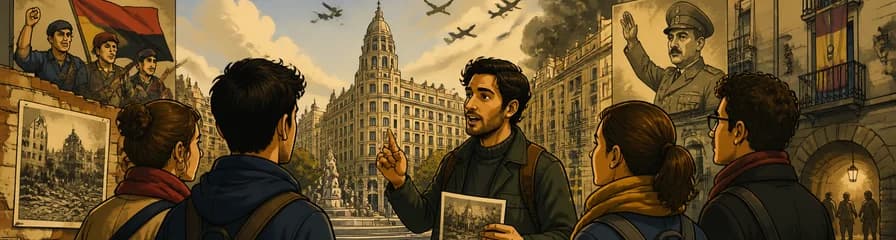 Recorrido privado a pie por la Guerra Civil Española y la Dictadura Franquista