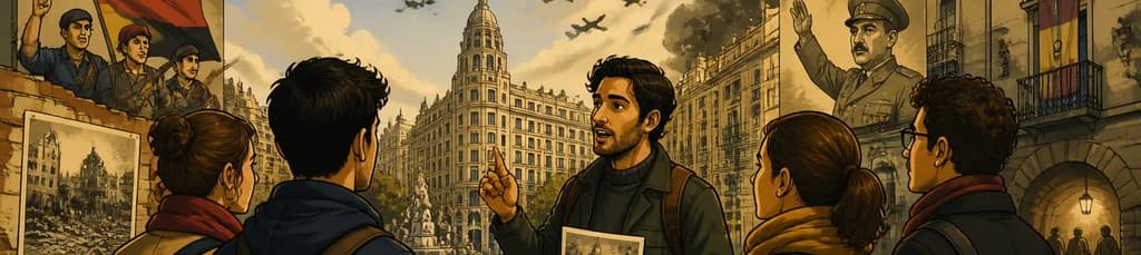 Recorrido privado a pie por la Guerra Civil Española y la Dictadura Franquista