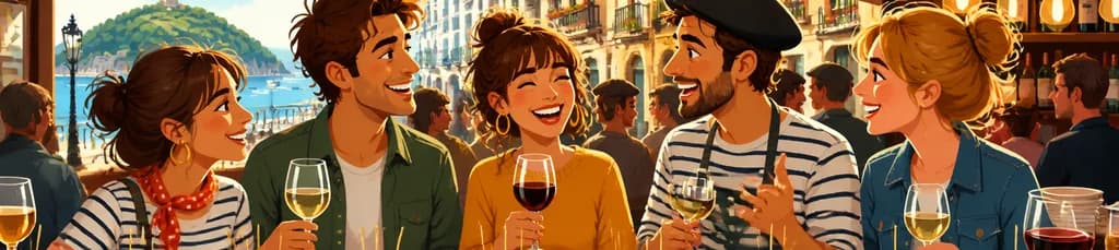 Experimente la gastronomía y los vinos de San Sebastián