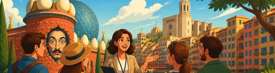 Excursión privada al Museo Dalí y Girona con salida desde Barcelona