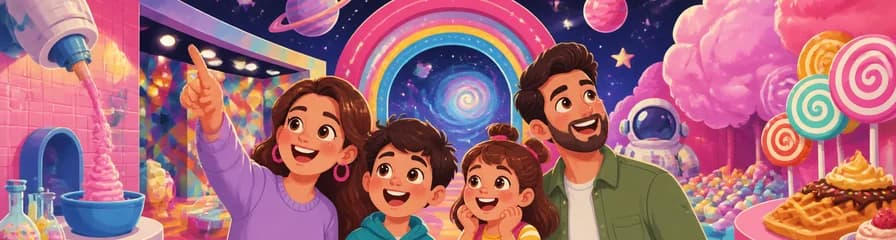 Sweet Space: La más divertida aventura inmersiva para toda la familia en Madrid