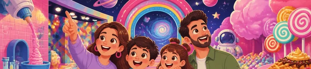 Sweet Space: La más divertida aventura inmersiva para toda la familia en Madrid