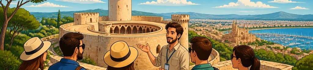 Excursión privada de un día: la experiencia definitiva en el Castillo de Bellver