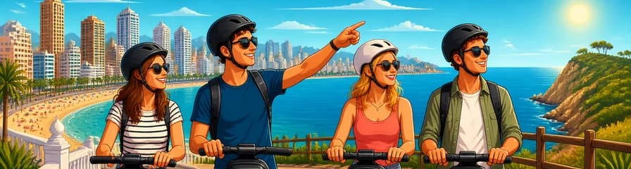 Recorrido en Segway por Benidorm: tú eliges la ruta.