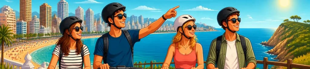Recorrido en Segway por Benidorm: tú eliges la ruta.