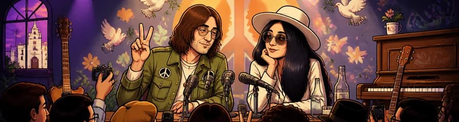 El idilio de John y Yoko