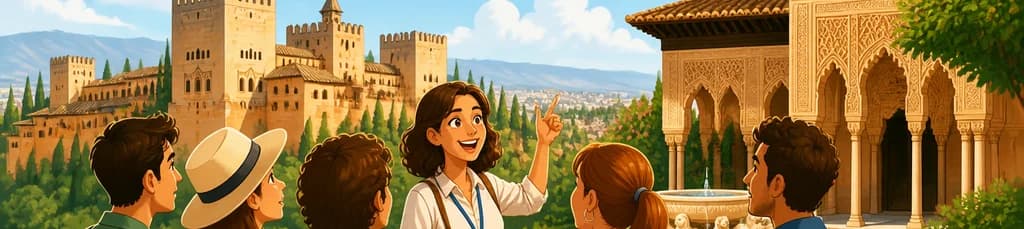 Recorrido guiado por la Alhambra de Granada