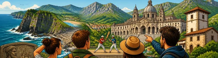 Aventura privada cultural: Montañas Vascas, océano y Santuario de Loyola